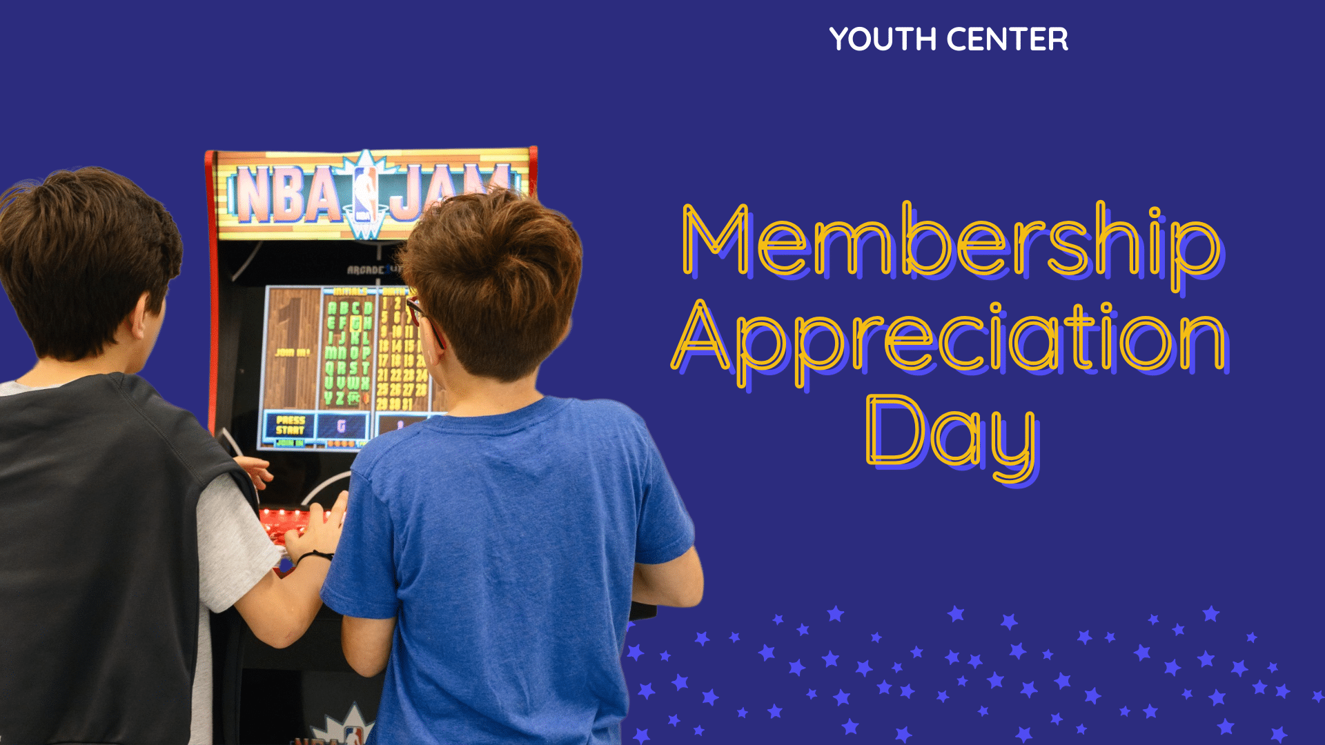 Youth Center Membership Appreciation Day Promotion