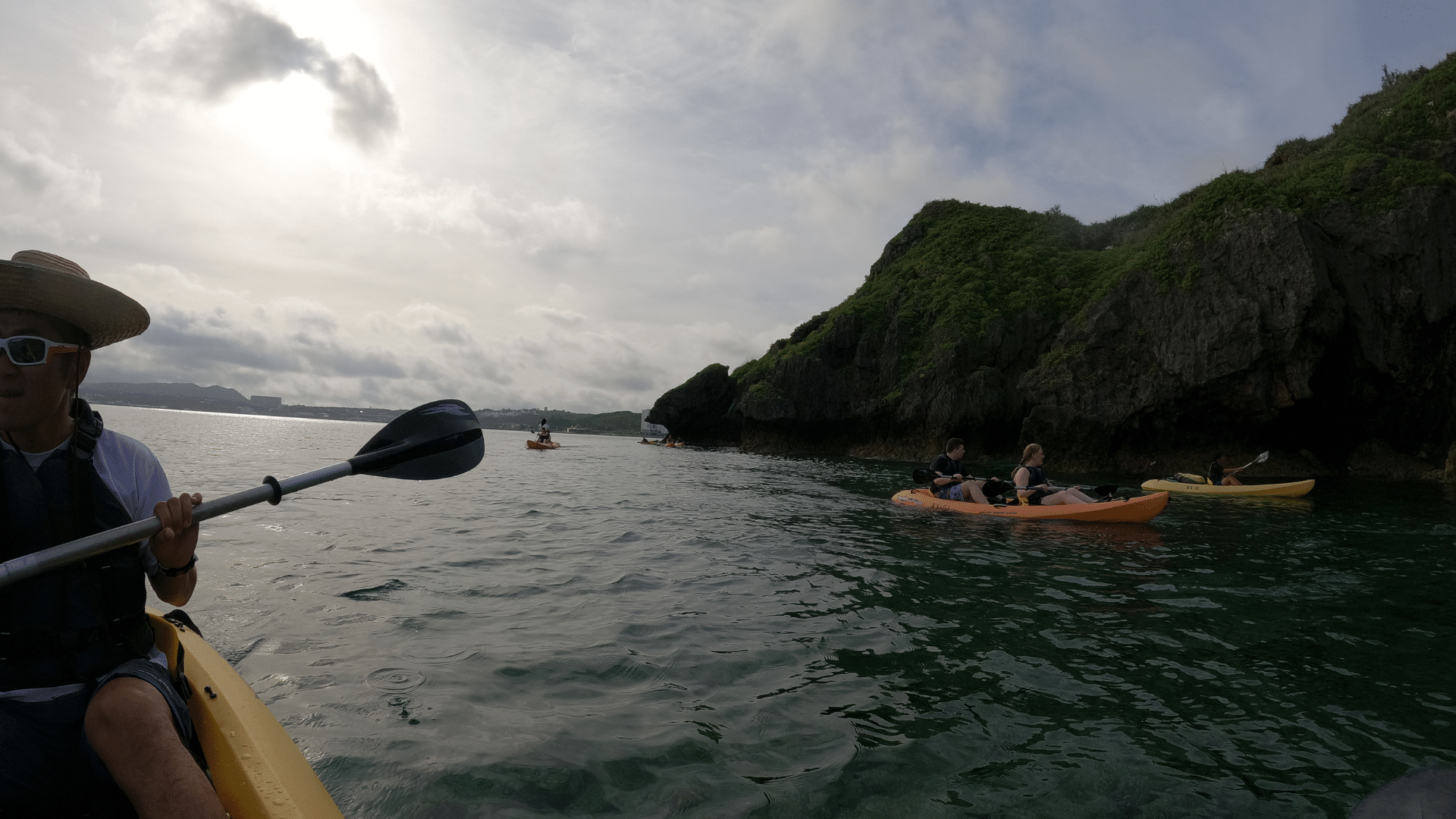 Image advertising for Sea Kayaking with Outdoor Recreation.